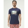 BASEHIT T-SHIRT NAVY BLUE