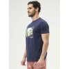 BASEHIT T-SHIRT NAVY BLUE