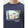 BASEHIT T-SHIRT NAVY BLUE