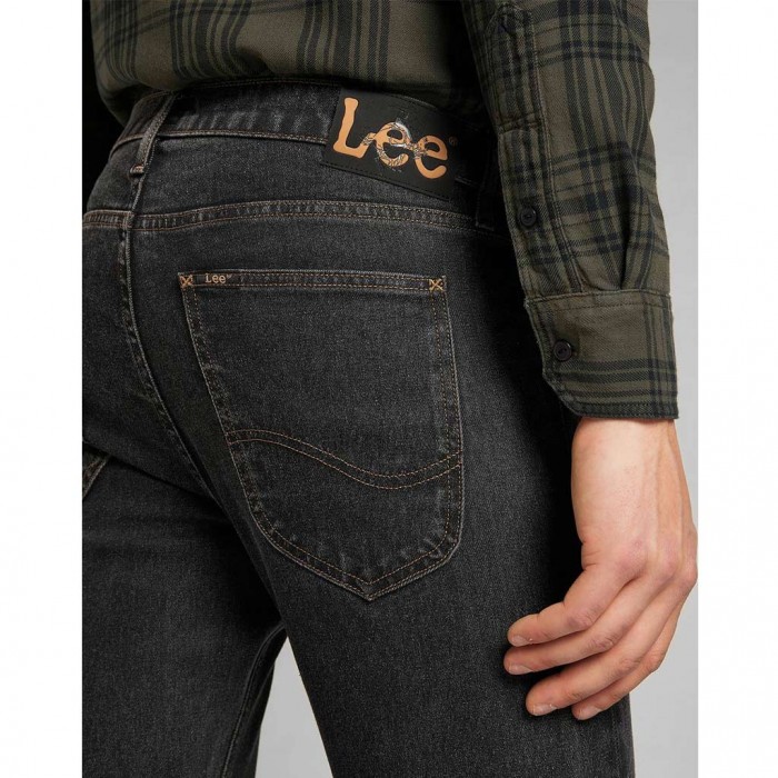 LEE - LUKE JEANS ΜΑΥΡΟ