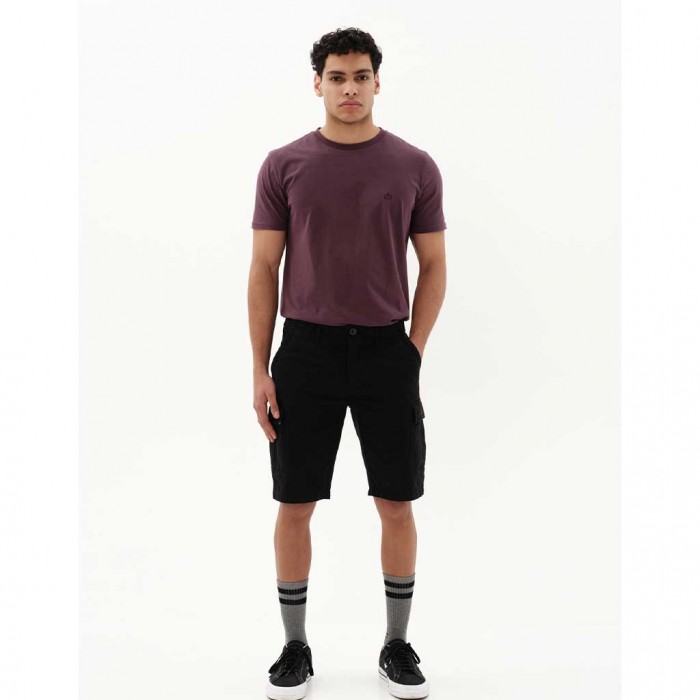 EMERSON MENS CARGO SHORTS BLACK