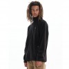 BASEHIT MENS FLEECE JACKET BLACK