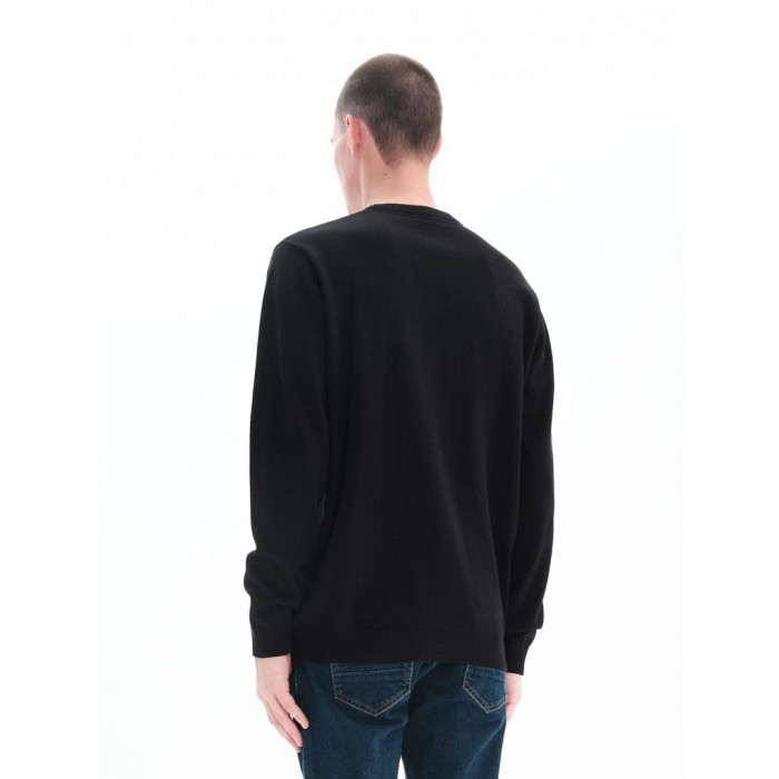 BASEHIT MENS KNIT BLACK