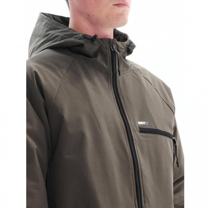 BASEHIT MENS JACKET OLIVE