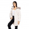 BISTON WOMAN JACKET OFF WHITE