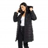 BISTON WOMAN LONG JACKET BLACK