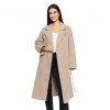 BISTON WOMAN COAT BEIGE