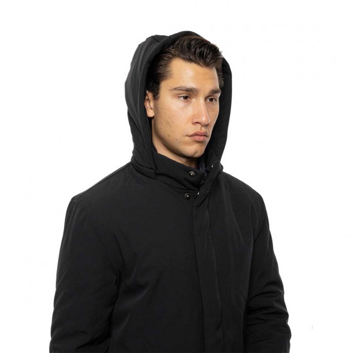 BISTON MAN JACKET LONG BLACK
