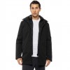 BISTON MAN LONG JACKET BLACK