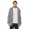 BISTON MAN COAT JACKET LIGHT GREY