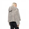 BISTON WOMAN FAUX JACKET GREY BISTON WOMAN FAUX JACKET GREY