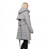 BISTON WOMAN COAT LIGHT GREY