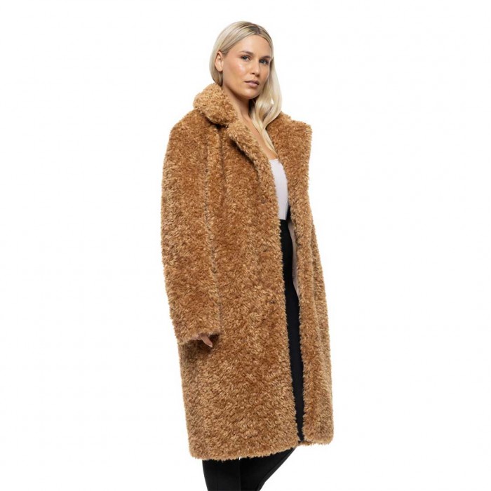 BISTON WOMAN COAT CAMEL