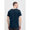 BLEND MAN T SHIRT V NECK BLUE