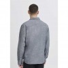 BLEND MAN SHIRT GREY/BLUE