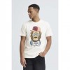 BLEND MAN T SHIRT MONKEY WHITE BLEND MAN T SHIRT MONKEY WHITE