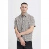 BLEND MAN SHORT SLEEVE SHIRT BLACK/WHITE BLEND MAN SHORT SLEEVE SHIRT BLACK/WHITE