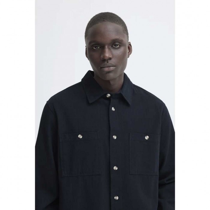 BLEND MAN OVERSHIRT DARK BLUE