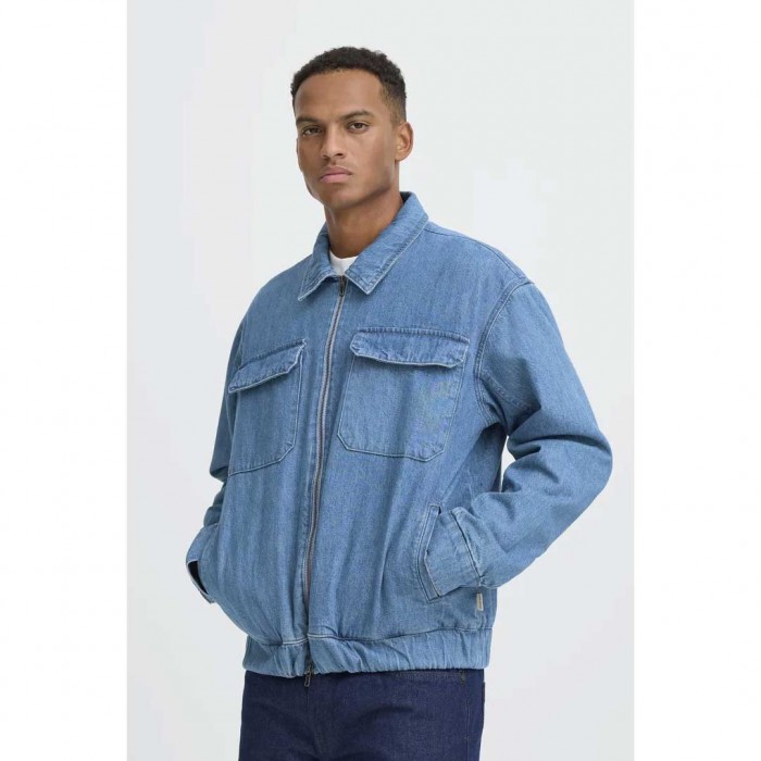 BLEND MAN OVERSHIRT JACKET BLUE