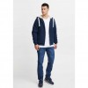 BLEND MAN ZIPHOOD BLUE