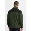 BLEND MAN FLEECE ZIP GREEN