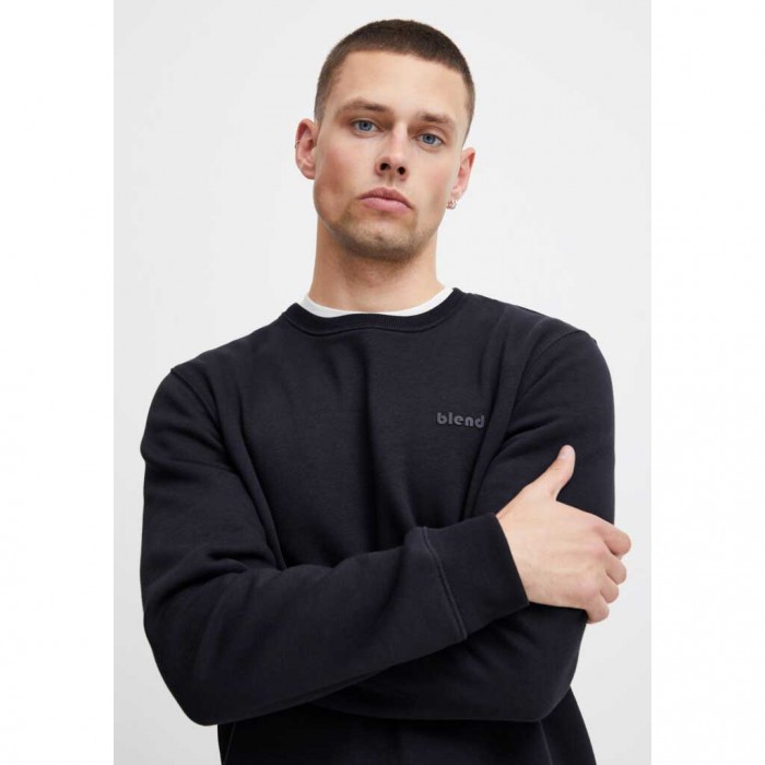 BLEND MAN SWEATSHIRT BLACK