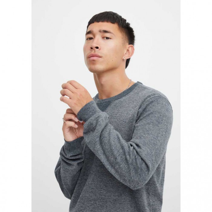 BLEND MAN PULLOVER LIGHT GREY