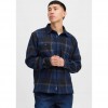 BLEND MAN OVERSHIRT BLUE/BLACK