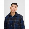 BLEND MAN OVERSHIRT BLUE/BLACK