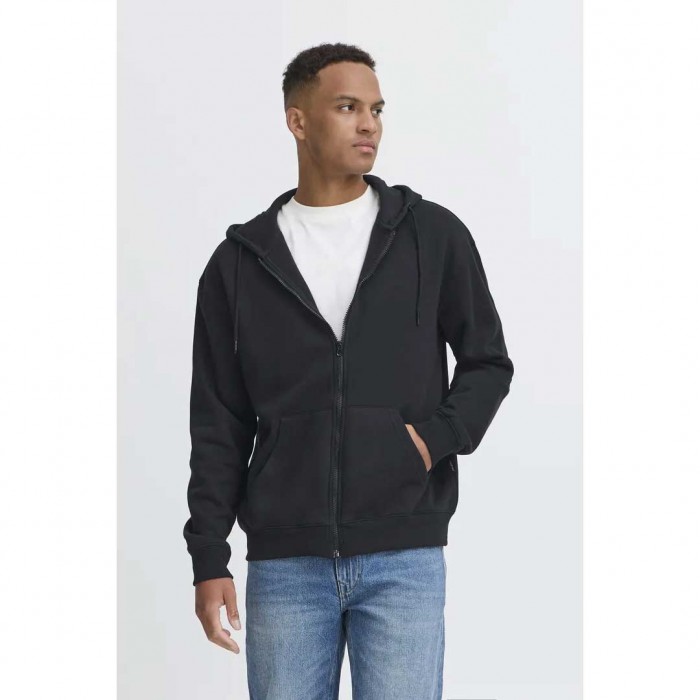BLEND MAN ZIPHOOD BLACK