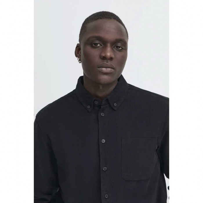 BLEND MAN CORD SHIRT BLACK