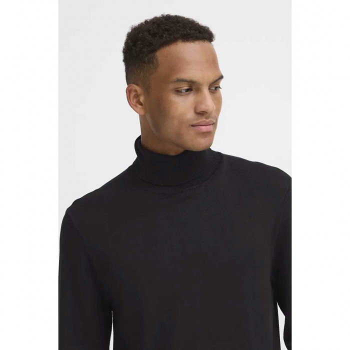 BLEND MAN KNITTED PULLOVER BLACK