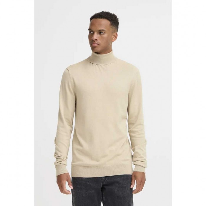 BLEND MAN KNITTED PULLOVER ECRU
