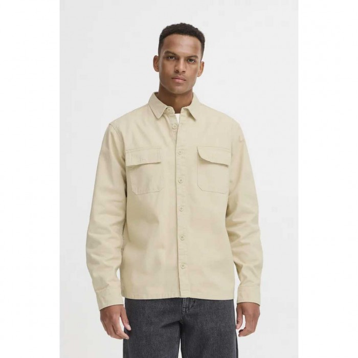 BLEND MAN OVERSHIRT ECRU