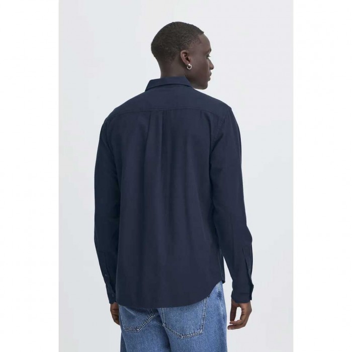 BLEND MAN SHIRT DARK BLUE