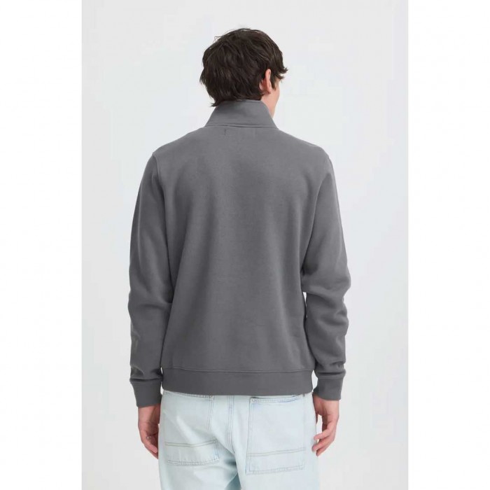 BLEND MAN ZIP HOOD GRAY