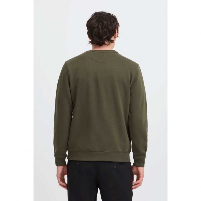 BLEND MAN SWEATSHIRT LOGO GREEN