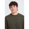 BLEND MAN SWEATSHIRT LOGO GREEN