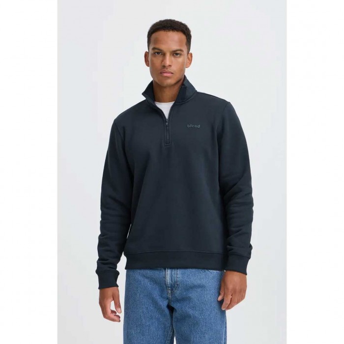BLEND MAN ZIP HOOD BLUE