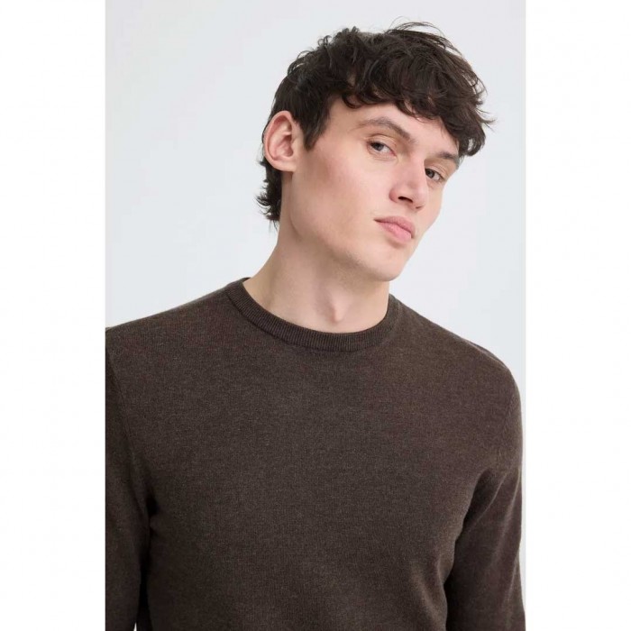 BLEND MAN BHBAGGE PULLOVER BROWN