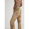 DESIGUAL Tropical hybrid trousers BEIGE