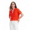 DESIGUAL WOMAN SHIRT ORANGE