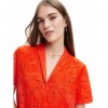 DESIGUAL WOMAN SHIRT ORANGE