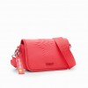 DESIGUAL S star crossbody bag RED