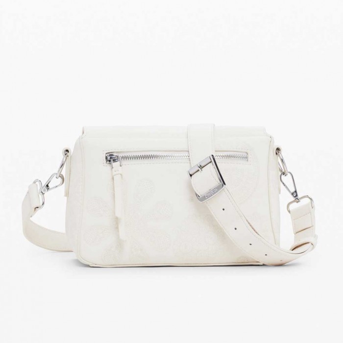 DESIGUAL WOMAN BAG PHUCKET MINI ECRU