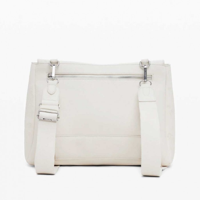 DESIGUAL WOMAN BAG DEJAVU ECRU