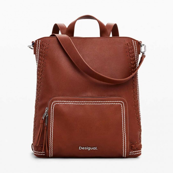 DESIGUAL WOMAN BACKPACK DARK BROWN
