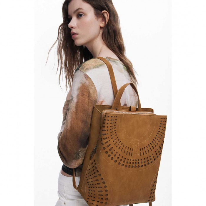 DESIGUAL WOMAN BACKPACK BROWN