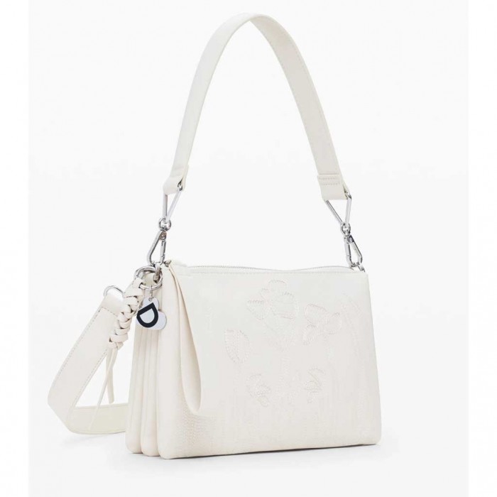 DESIGUAL WOMAN BAG ETHEREA ECRU
