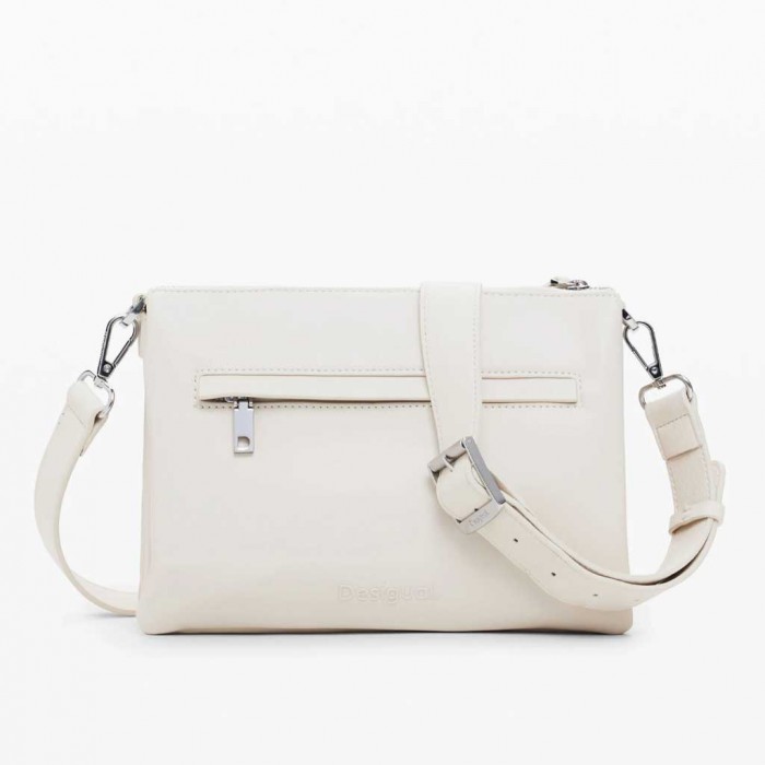 DESIGUAL WOMAN BAG ETHEREA ECRU